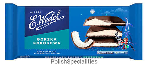 Wedel dark chocolate with coconut filling 100g.png