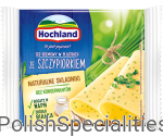 HOCHLAND SLICED CHEESE/CHIEVES 130G